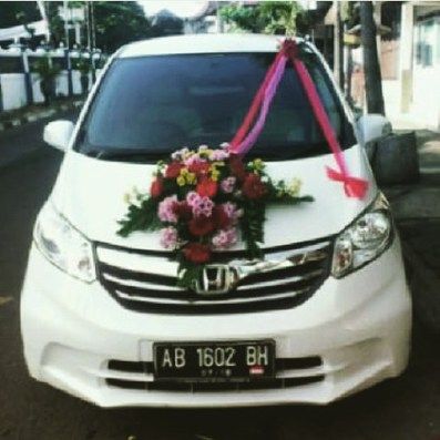 Detail Hiasan Mobil Pengantin Honda Jazz Nomer 12