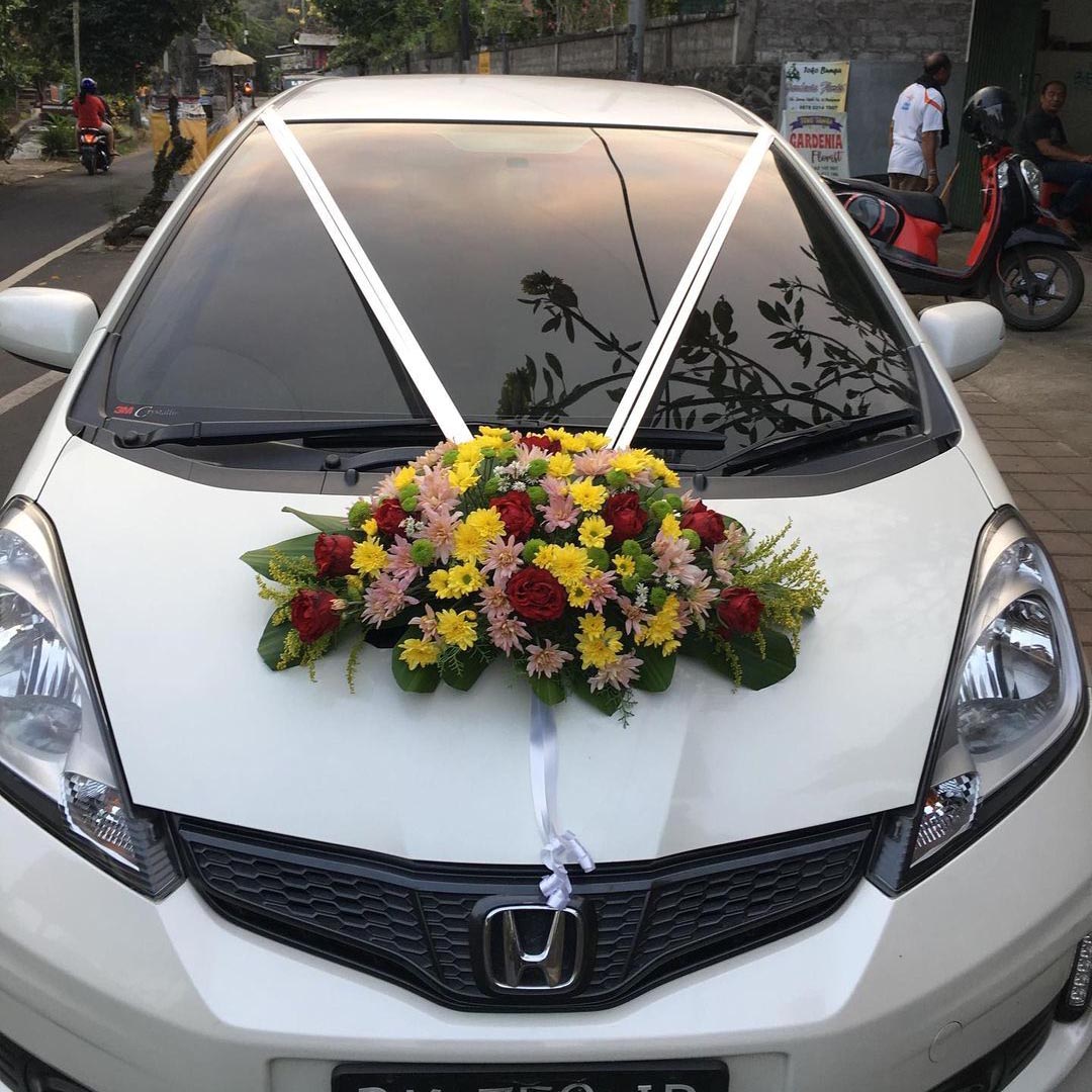 Detail Hiasan Mobil Pengantin Honda Jazz Nomer 9