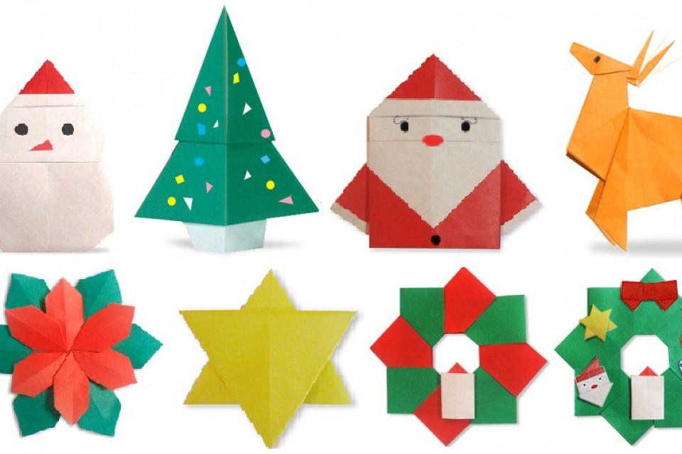 Hiasan Natal Dari Kertas Origami - KibrisPDR