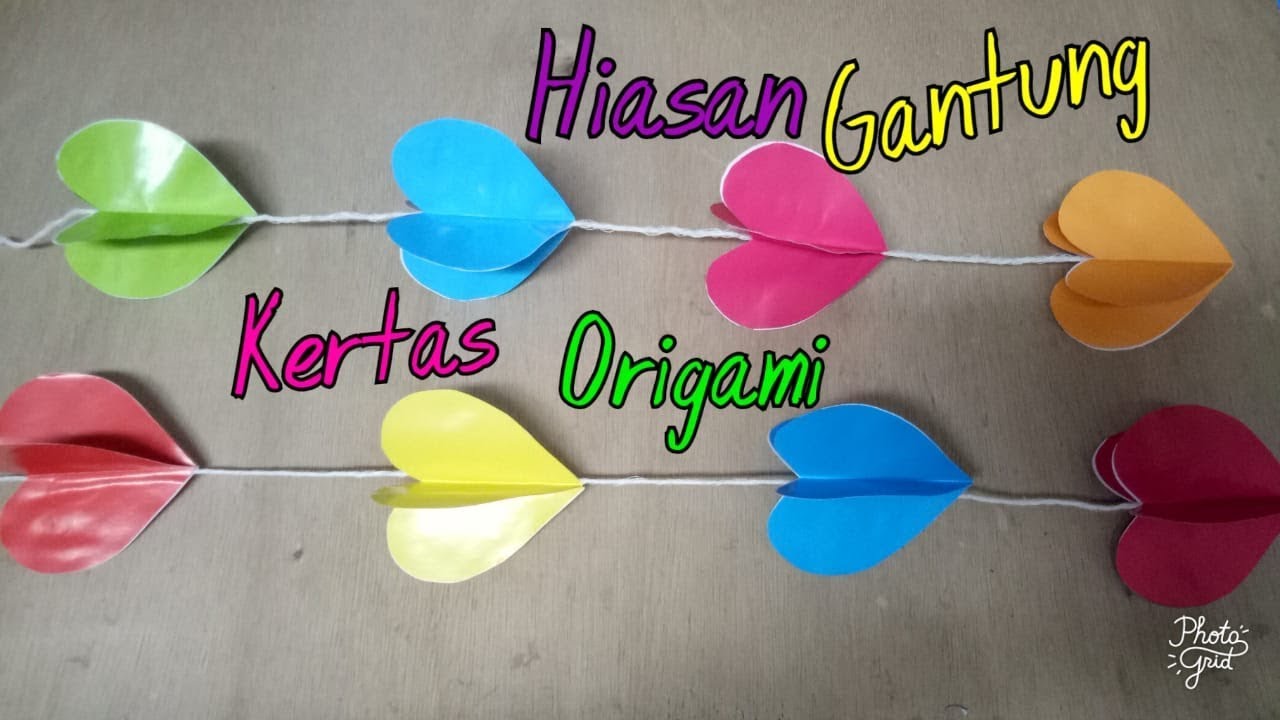 Detail Hiasan Origami Gantung Nomer 8