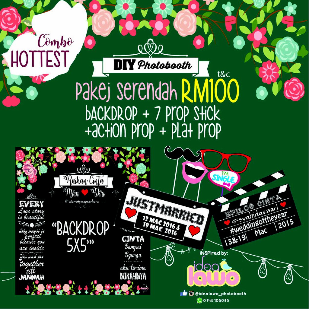 Detail Hiasan Photo Booth Nomer 20