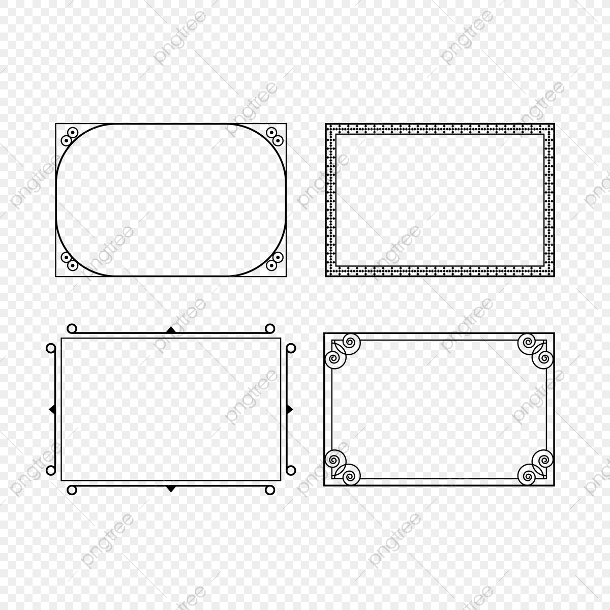 Detail Hiasan Pinggir Kaligrafi Simple Nomer 24