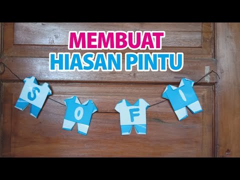 Detail Hiasan Pintu Kamar Dengan Nama Nomer 48