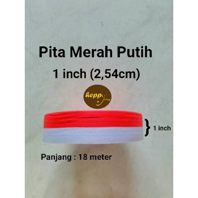 Detail Hiasan Pita Merah Putih Nomer 25