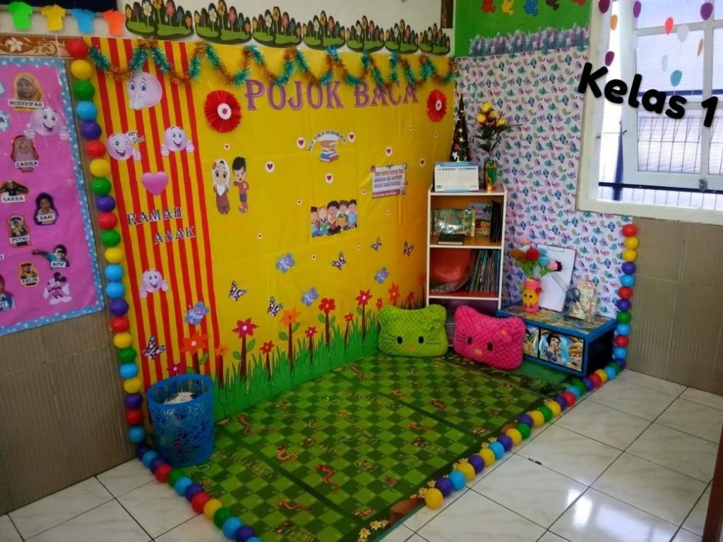 Detail Hiasan Pojok Baca Nomer 31