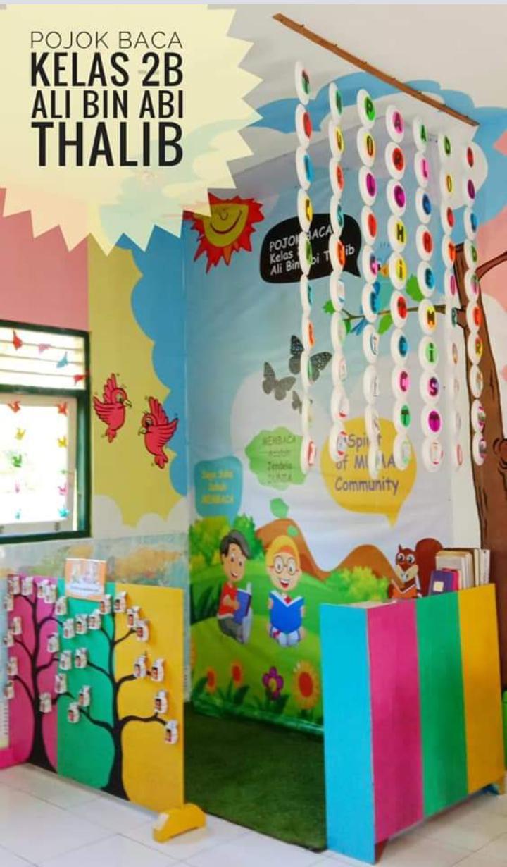 Detail Hiasan Pojok Baca Nomer 43