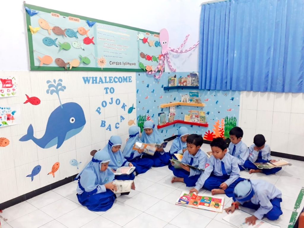 Detail Hiasan Pojok Baca Nomer 46