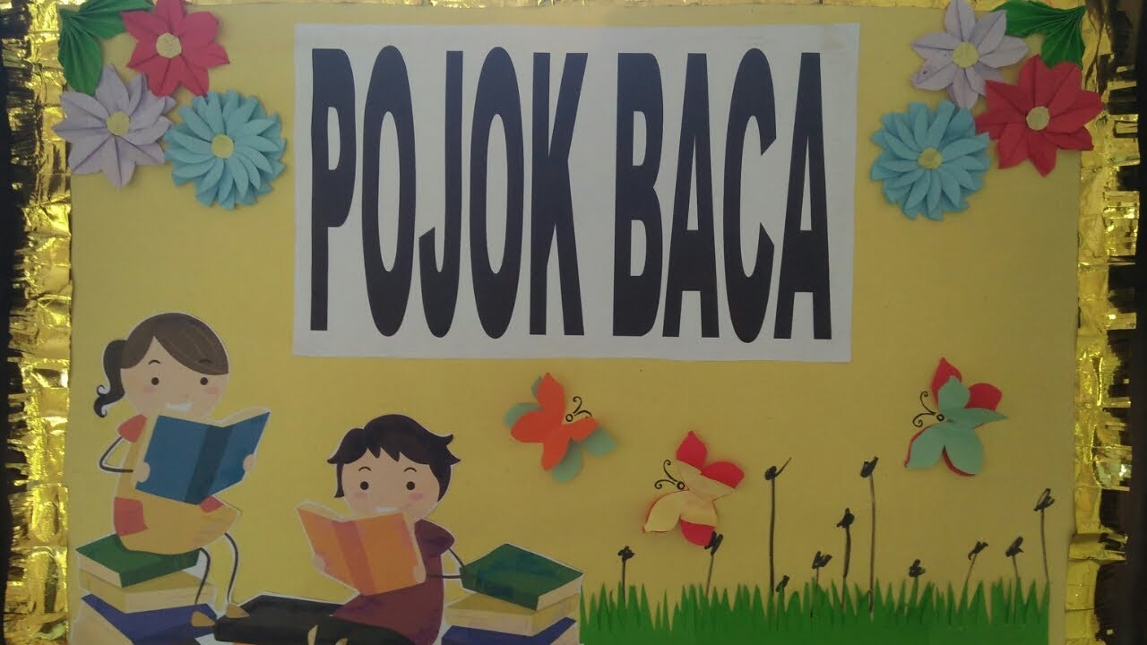 Detail Hiasan Pojok Baca Nomer 8