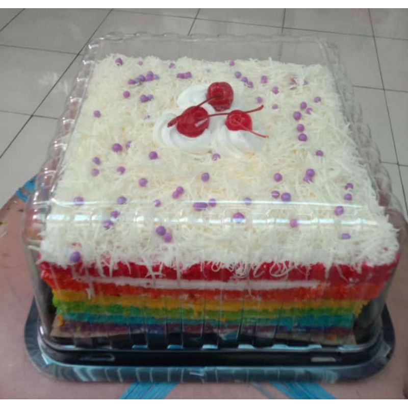 Detail Hiasan Rainbow Cake Untuk Ultah Nomer 29