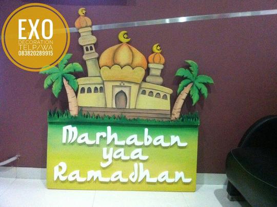 Detail Hiasan Ramadhan Dari Styrofoam Nomer 10