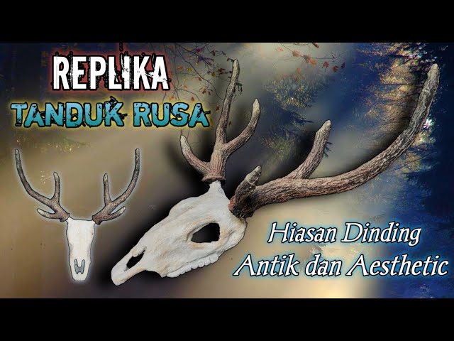 Detail Hiasan Tanduk Rusa Asli Nomer 50