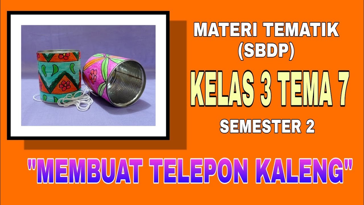 Detail Hiasan Telepon Kaleng Nomer 13