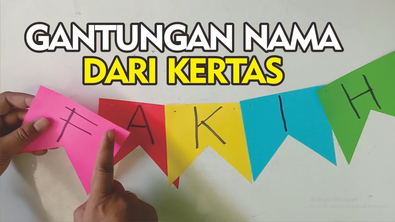 Detail Hiasan Tulisan Di Karton Nomer 22