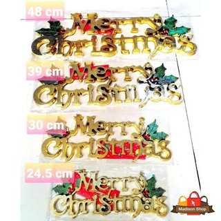 Detail Hiasan Tulisan Merry Christmas Nomer 51
