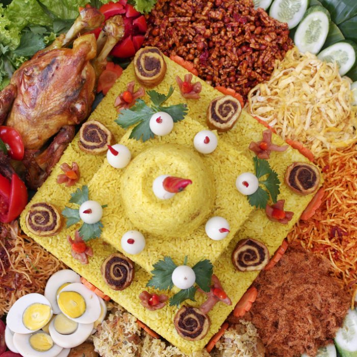 Detail Hiasan Tumpeng Dari Tomat Nomer 40