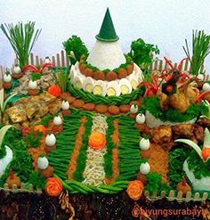 Detail Hiasan Tumpeng Unik Nomer 2