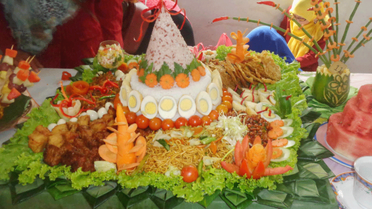 Detail Hiasan Tumpeng Untuk Lomba Nomer 18