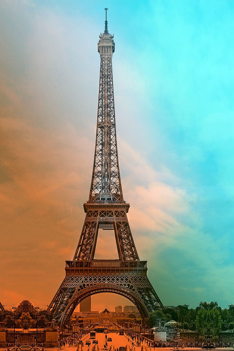 Detail High Resolution Eiffel Tower Pictures Nomer 40