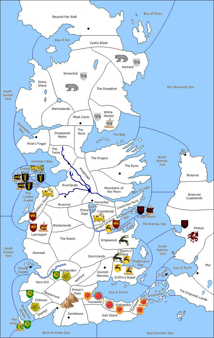 Detail High Resolution Game Of Thrones World Map Nomer 27