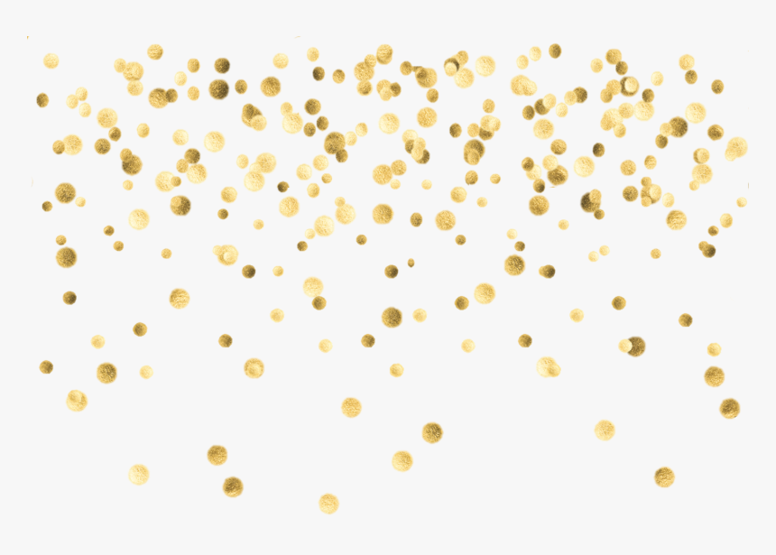 Detail High Resolution Gold Confetti Png Nomer 2