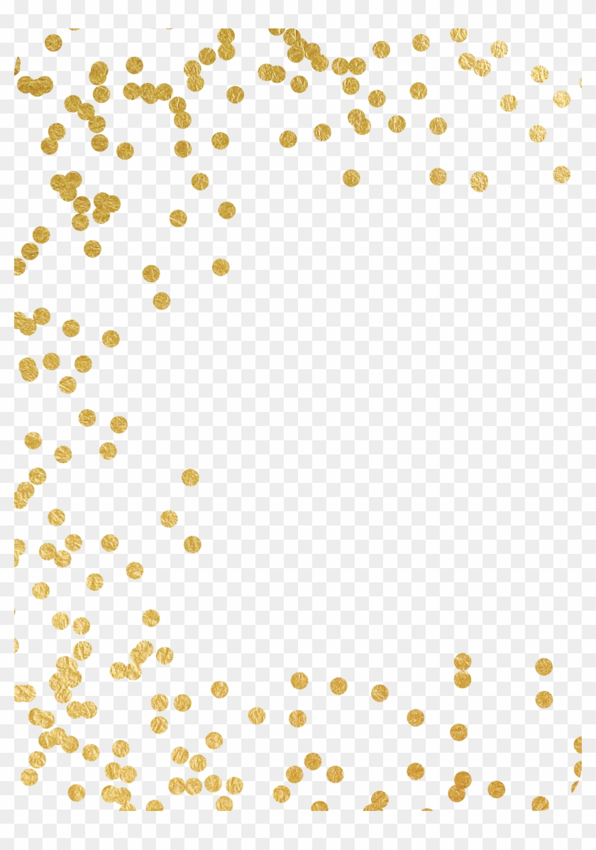 Detail High Resolution Gold Confetti Png Nomer 5