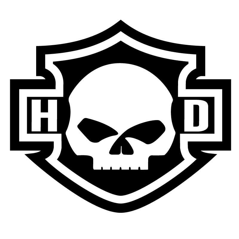 Detail High Resolution Harley Davidson Logo Nomer 15