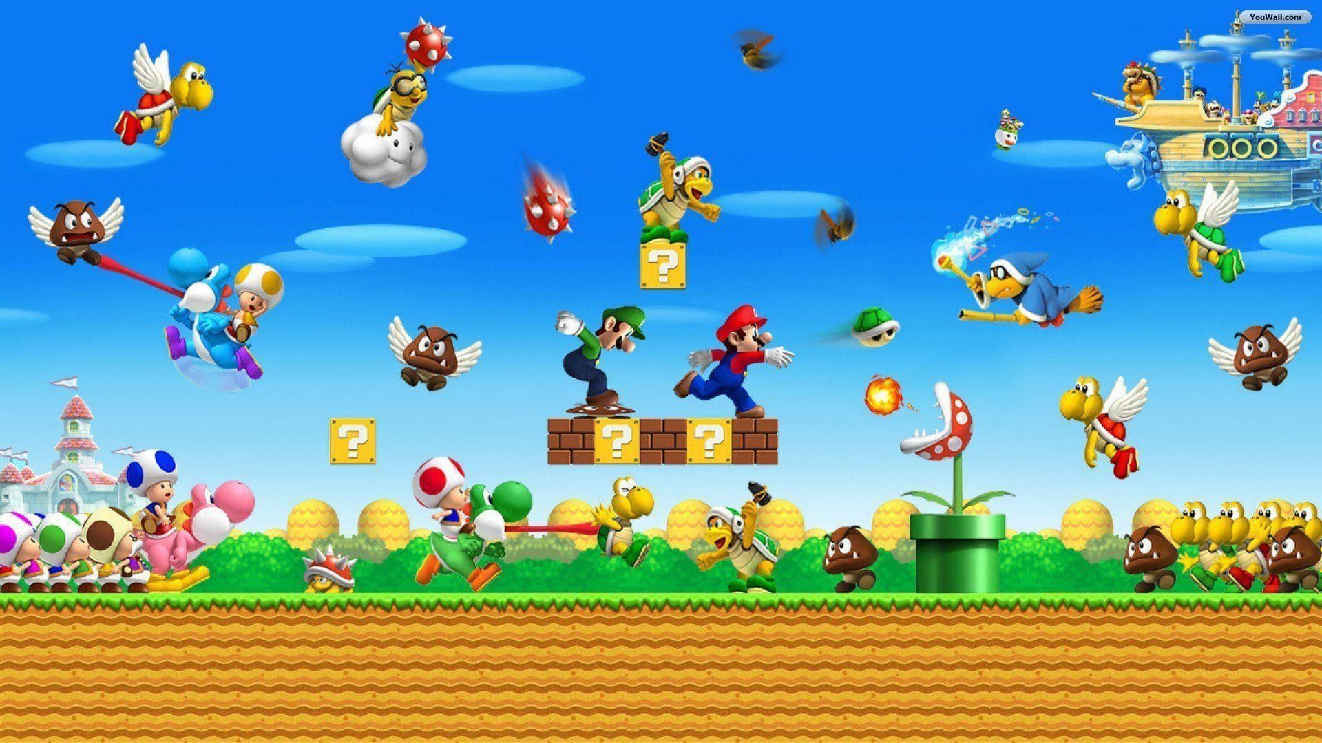 Detail High Resolution Mario Background Nomer 18