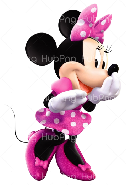 Detail High Resolution Minnie Mouse Png Nomer 31