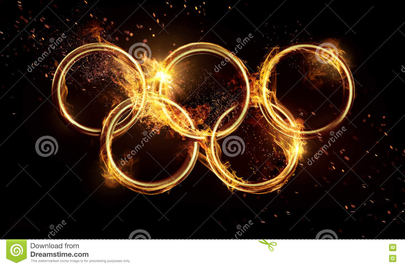 Detail High Resolution Olympic Rings Nomer 24