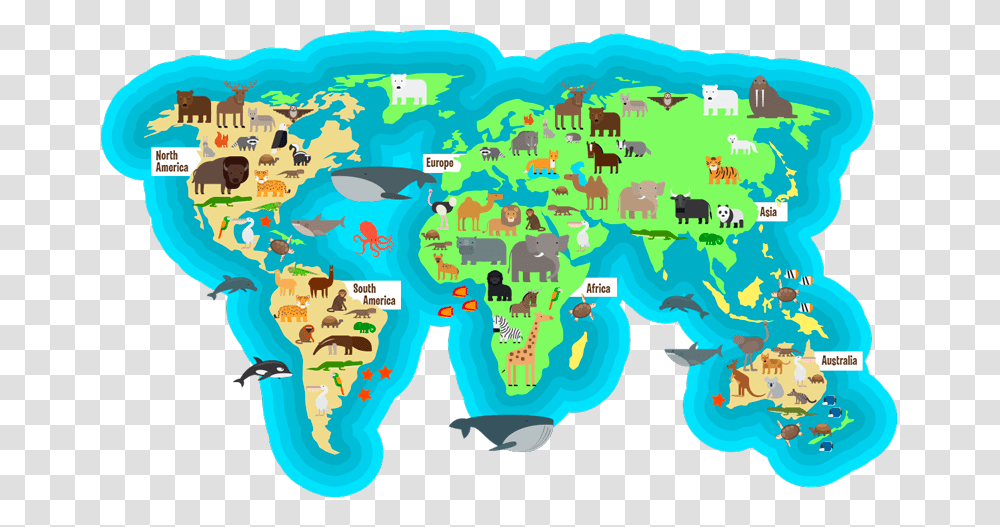 Detail High Resolution World Map Nomer 41