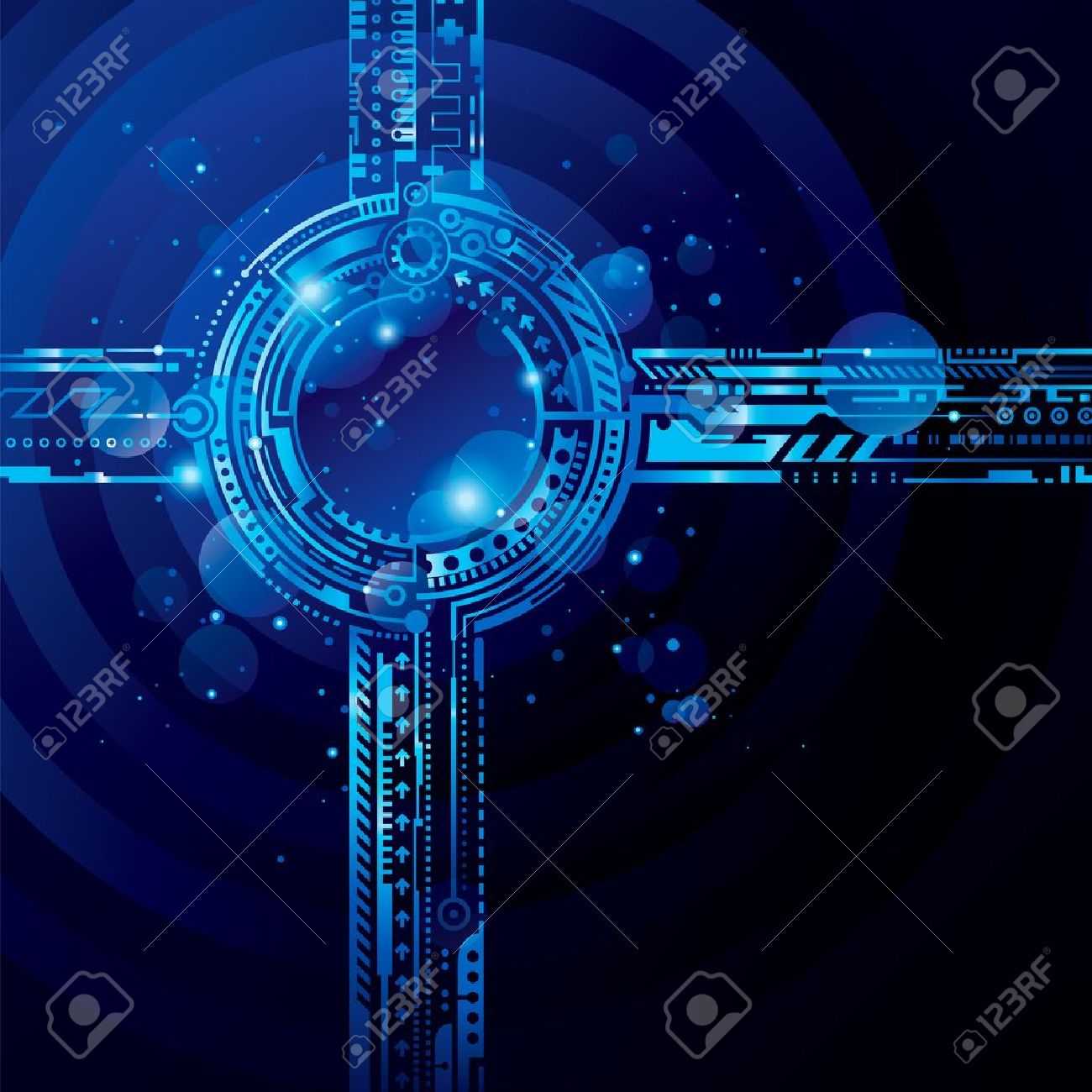 Detail High Tech Background Nomer 40