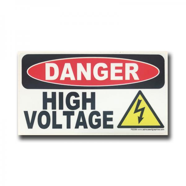 Detail High Voltage Stickers Nomer 14