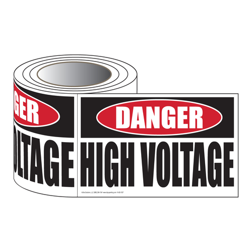 Detail High Voltage Stickers Nomer 36