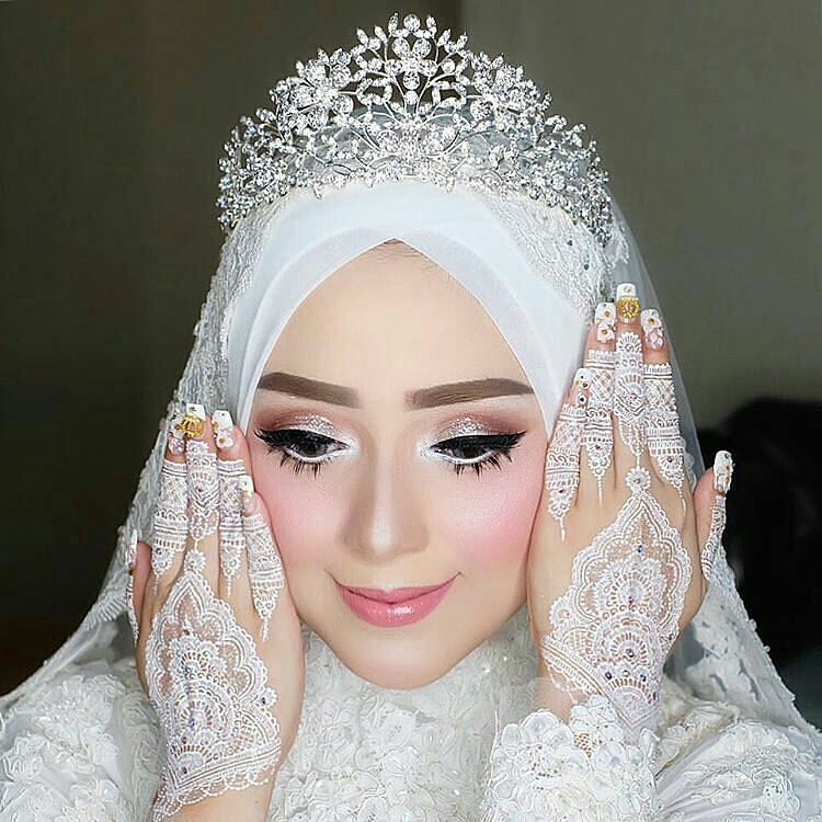 Detail Hijab Akad Nikah Simple Nomer 5