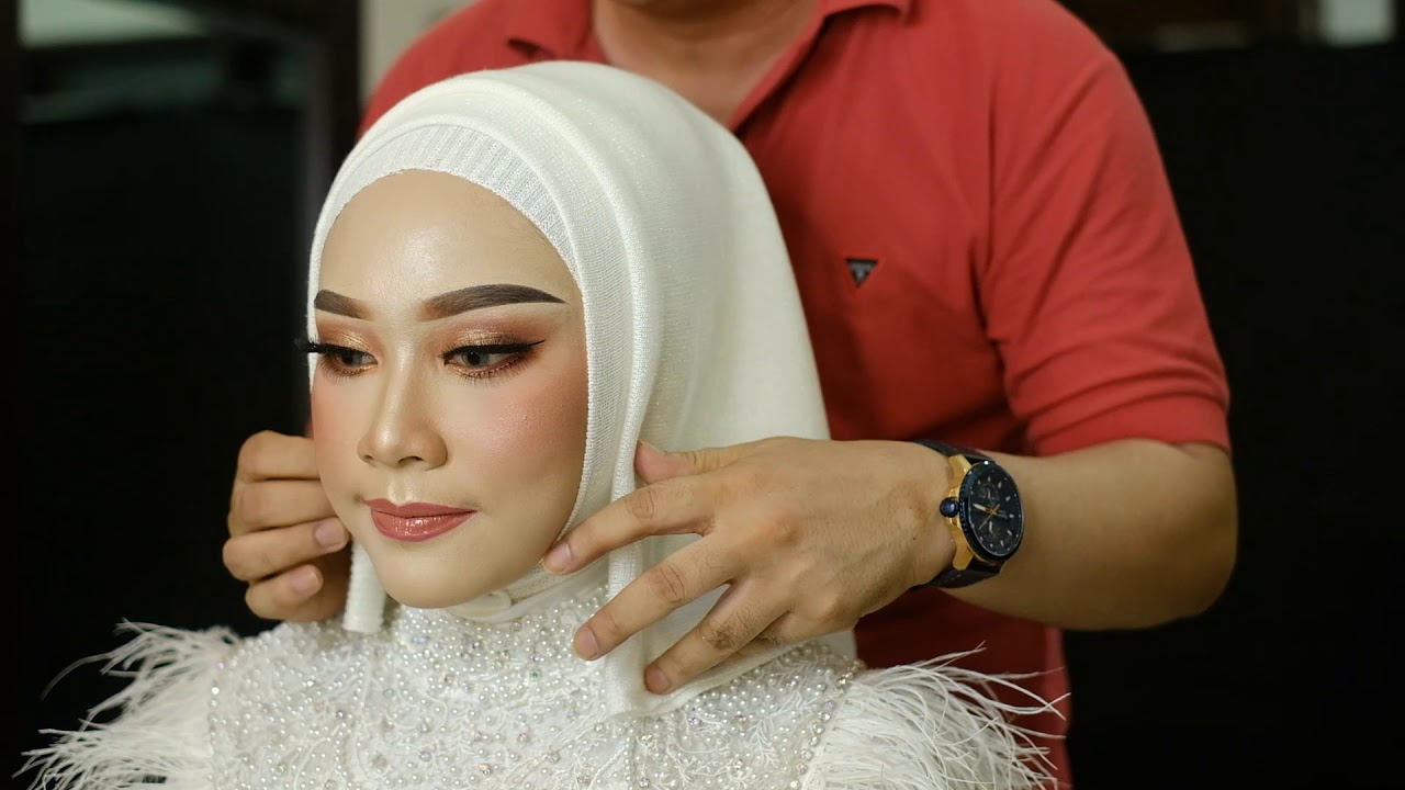 Detail Hijab Akad Nikah Simple Nomer 39