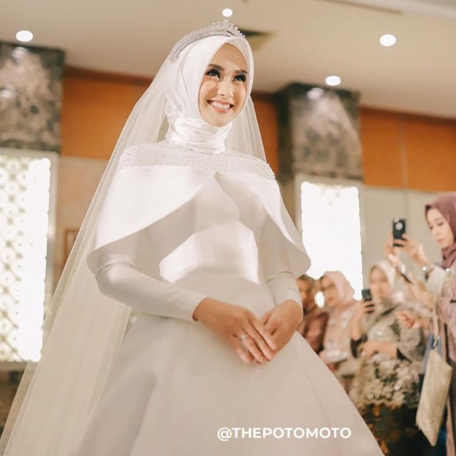 Detail Hijab Akad Nikah Simple Nomer 50