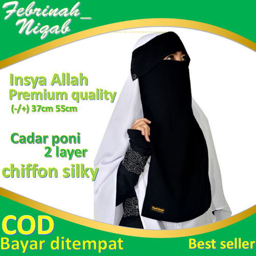 Detail Hijab Cadar Modern Nomer 21