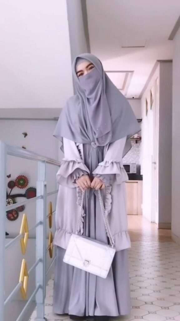 Detail Hijab Cadar Modern Nomer 26