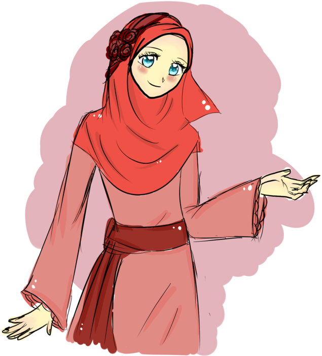 Detail Hijab Cartoon Png Nomer 35