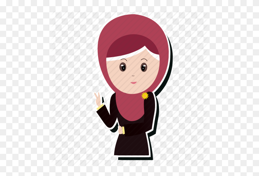 Detail Hijab Cartoon Png Nomer 46