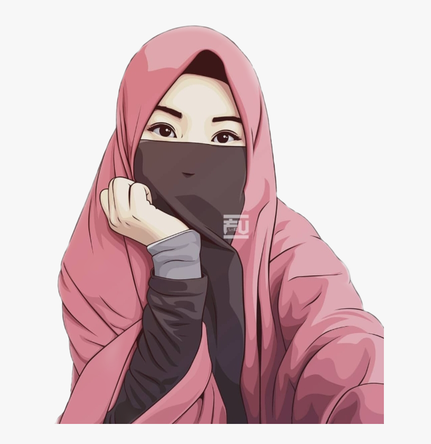 Detail Hijab Kartun Keren Nomer 23