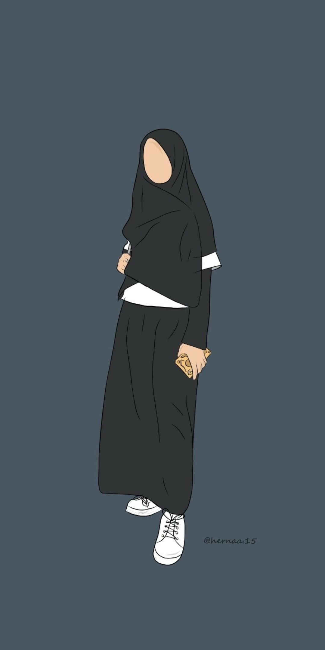 Detail Hijab Kartun Muslimah Nomer 2