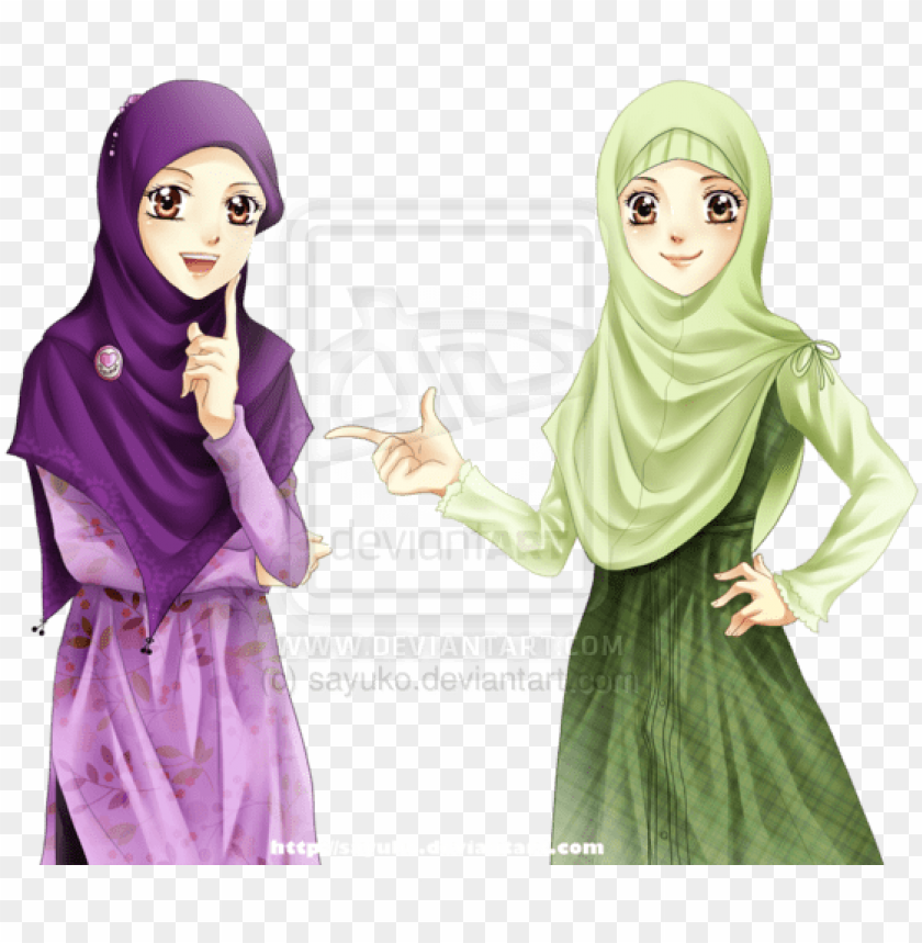 Detail Hijab Kartun Png Nomer 23