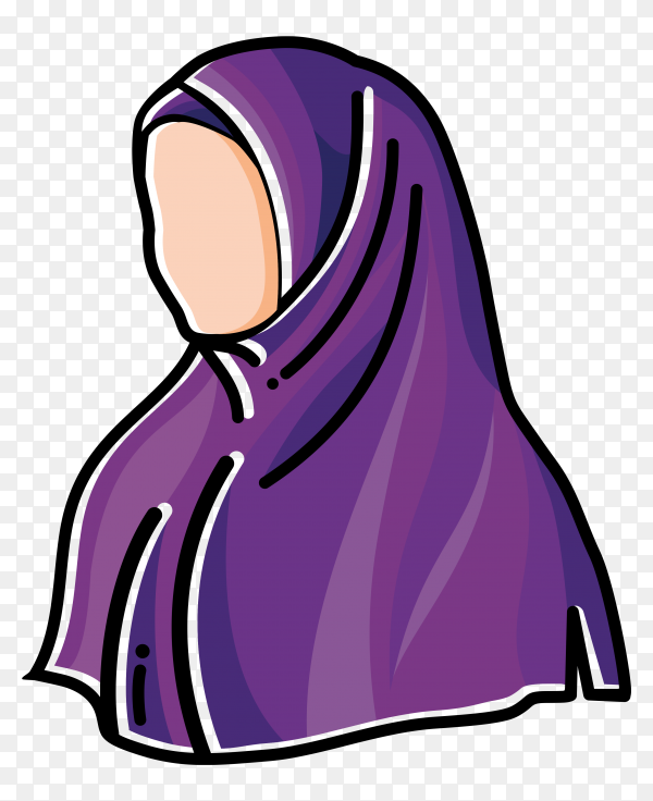 Detail Hijab Kartun Png Nomer 47
