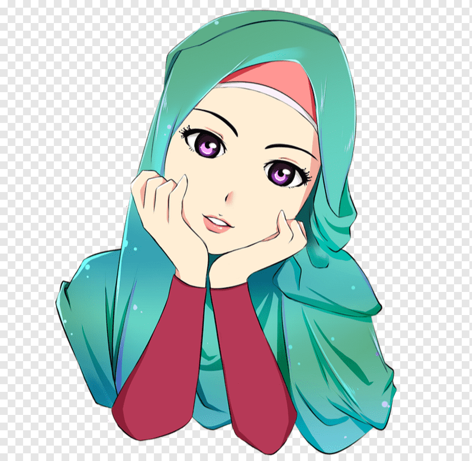 Detail Hijab Kartun Png Nomer 7