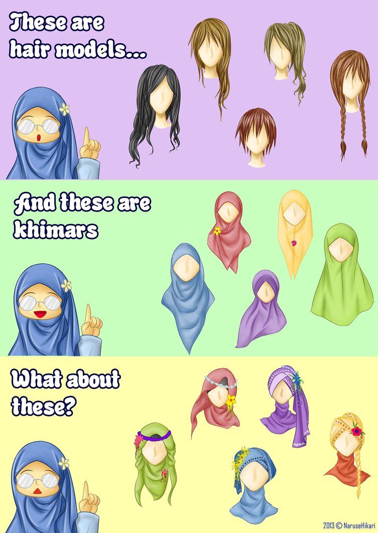 Detail Hijab Syari Kartun Nomer 34