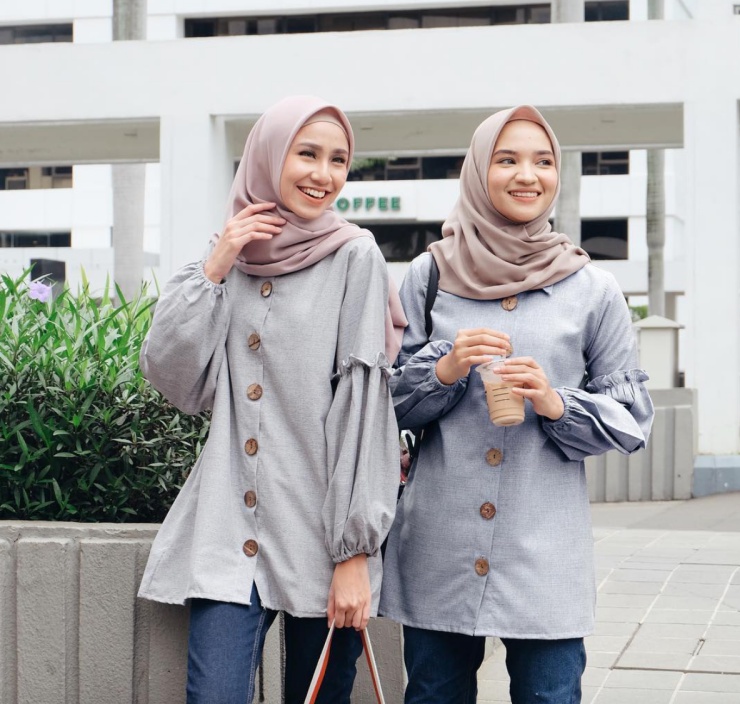 Detail Hijab Yang Cocok Untuk Baju Warna Dusty Pink Nomer 44