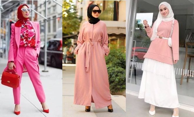 Detail Hijab Yang Cocok Untuk Baju Warna Dusty Pink Nomer 6