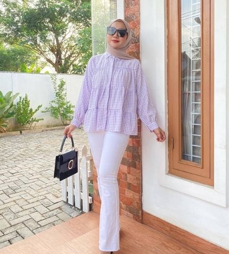 Detail Hijab Yang Cocok Untuk Baju Warna Lilac Nomer 27