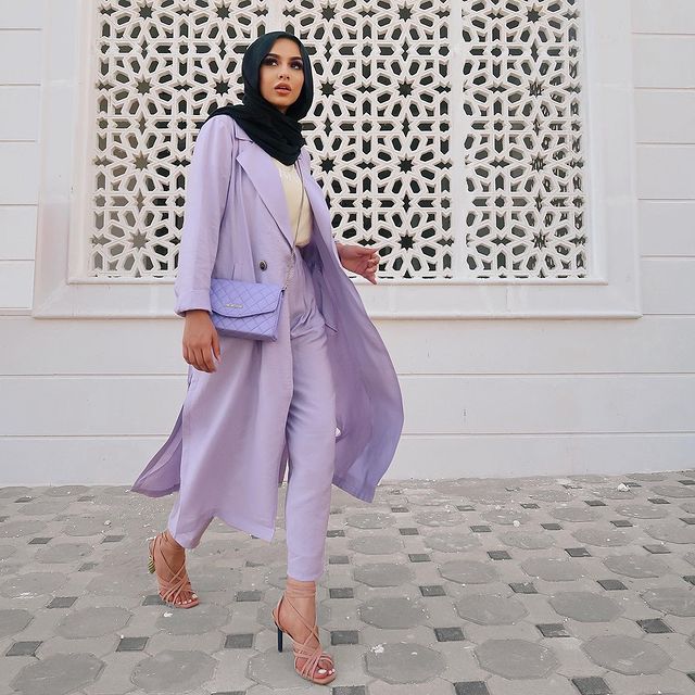 Detail Hijab Yang Cocok Untuk Baju Warna Lilac Nomer 30